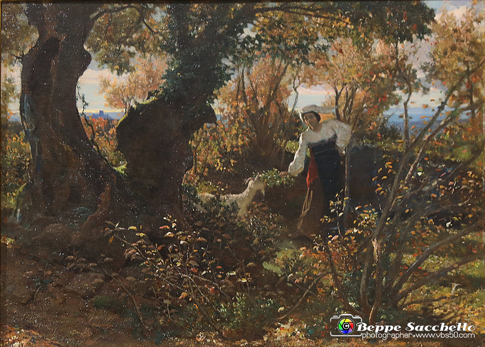 VBS_9554 - Mostra I Macchiaioli - Nino Costa - Ciociara nel bosco, 1855-1856.jpg